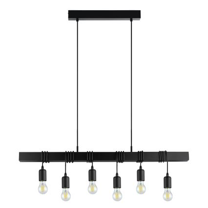 Eglo - Piekarama lampa TOWNSHEND 6xE27/60W/230V