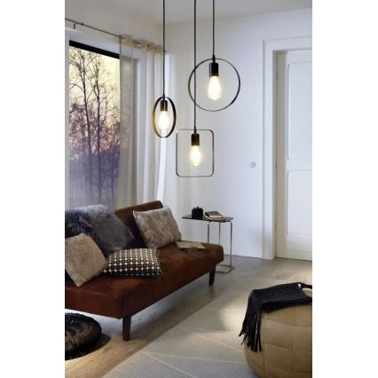 Eglo 49776 - Pakaramais gaismeklis uz kabeļa BEDINGTON 1xE27/60W