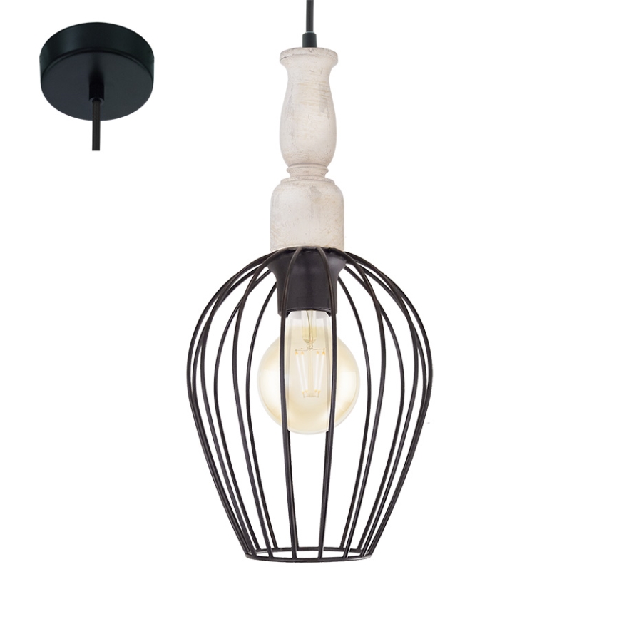 Eglo 49782 - Piekarams gaismeklis NORHAM 1xE27/60W