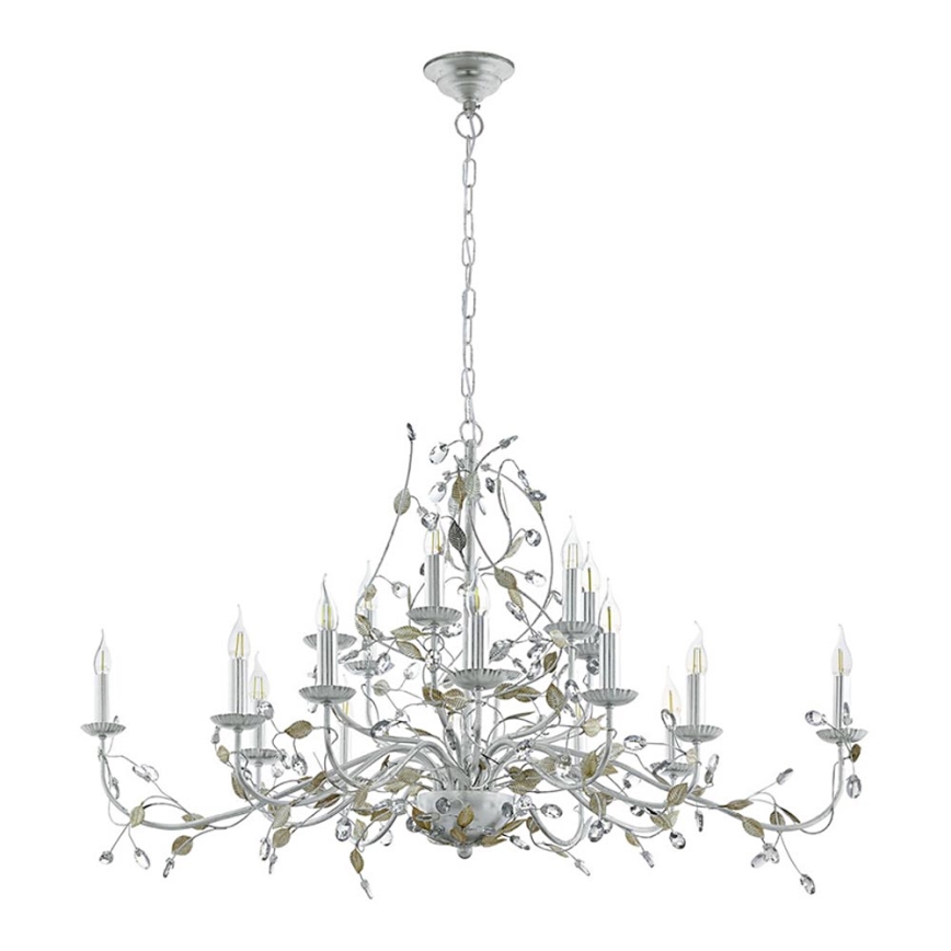 Eglo 49828 - Lustra uz ķedes FLITWICK 1 15xE14/40W/230V