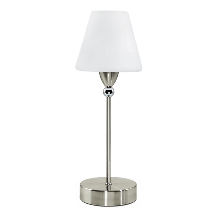 Eglo 54213 - Aptumšojama skārienvadāma galda lampa 1xE14/40W/230V matēts hroms