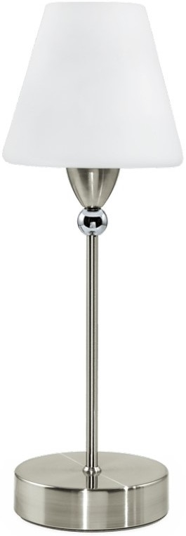 Eglo 54213 - Galda lampa 1xE14/40W/230V matēts hroms