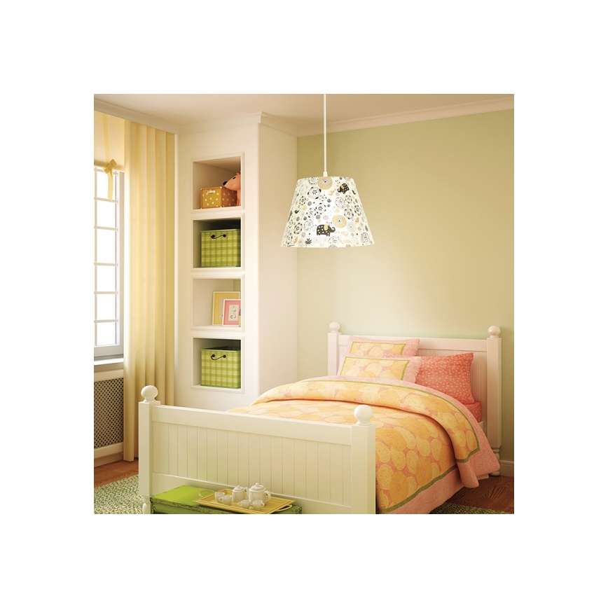 Eglo 54459 - Lustra ar auklu MOLOVE 1xE27/60W/230V