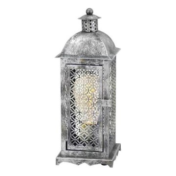 Eglo 54617 - LED Galda lampa 1xE27/4W/230V 3000K sudraba