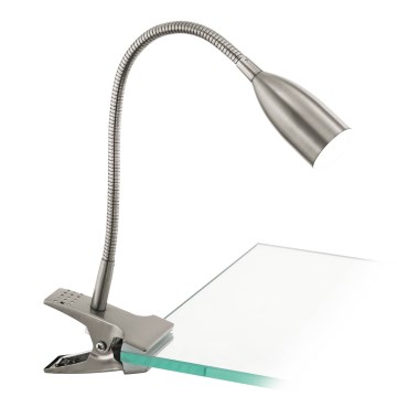 Eglo 54647 - LED Galda lampa ar stiprinājumu LED/4,5W/230V 3000K matēts hroms