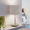 Eglo 54745 - Galda lampa ANADIA 1xE14/40W/230V taupe/matēts hroms