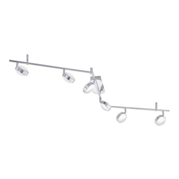 Eglo 54762 - LED spot gaismeklis SALTO 6xLED/5,4W/230V spīdīgs hroms