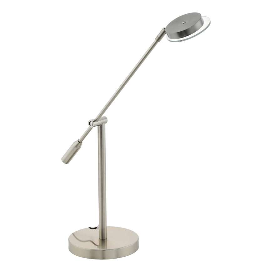 Eglo 54876 - LED Galda lampa LED/6,5W/230V 3000K matēts hroms