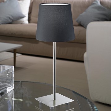 Eglo 54906 - LED Galda lampa 1xE14/6W/230V pelēka/matēts hroms