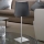Eglo 54906 - LED Galda lampa 1xE14/6W/230V pelēka/matēts hroms