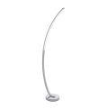 Eglo 55007 - LED regulējama grīdas lampa LED/14W/230V matēts hroms