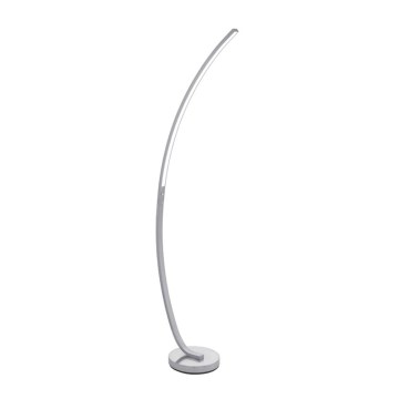 Eglo 55007 - LED regulējama grīdas lampa LED/14W/230V matēts hroms