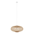 Eglo 55114 - LED lustra uz troses 1xE27/4W/230V bambuss