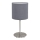 Eglo 55215 - Galda lampa PASTERI 1xE14/40W/230V pelēka