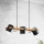 Eglo 55234 - Lustra ar auklu HORNWOOD 3xE27/60W/230V