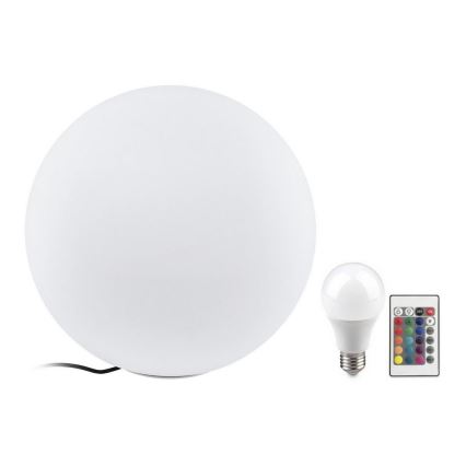 Eglo 55788 - LED RGBW Āra lampa MONTEROLO-C 1xE27/9W/230V 2700-6500K IP65 d. 50 cm + tālvadības pults