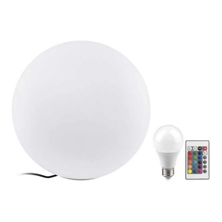 Eglo 55788 - LED RGBW Āra lampa MONTEROLO-C 1xE27/9W/230V 2700-6500K IP65 d. 50 cm + tālvadības pults
