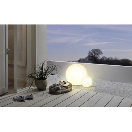 Eglo 55788 - LED RGBW Āra lampa MONTEROLO-C 1xE27/9W/230V 2700-6500K IP65 d. 50 cm + tālvadības pults