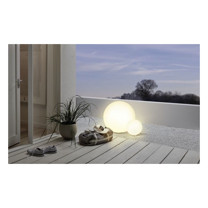 Eglo 55788 - LED RGBW Āra lampa MONTEROLO-C 1xE27/9W/230V 2700-6500K IP65 d. 50 cm + tālvadības pults
