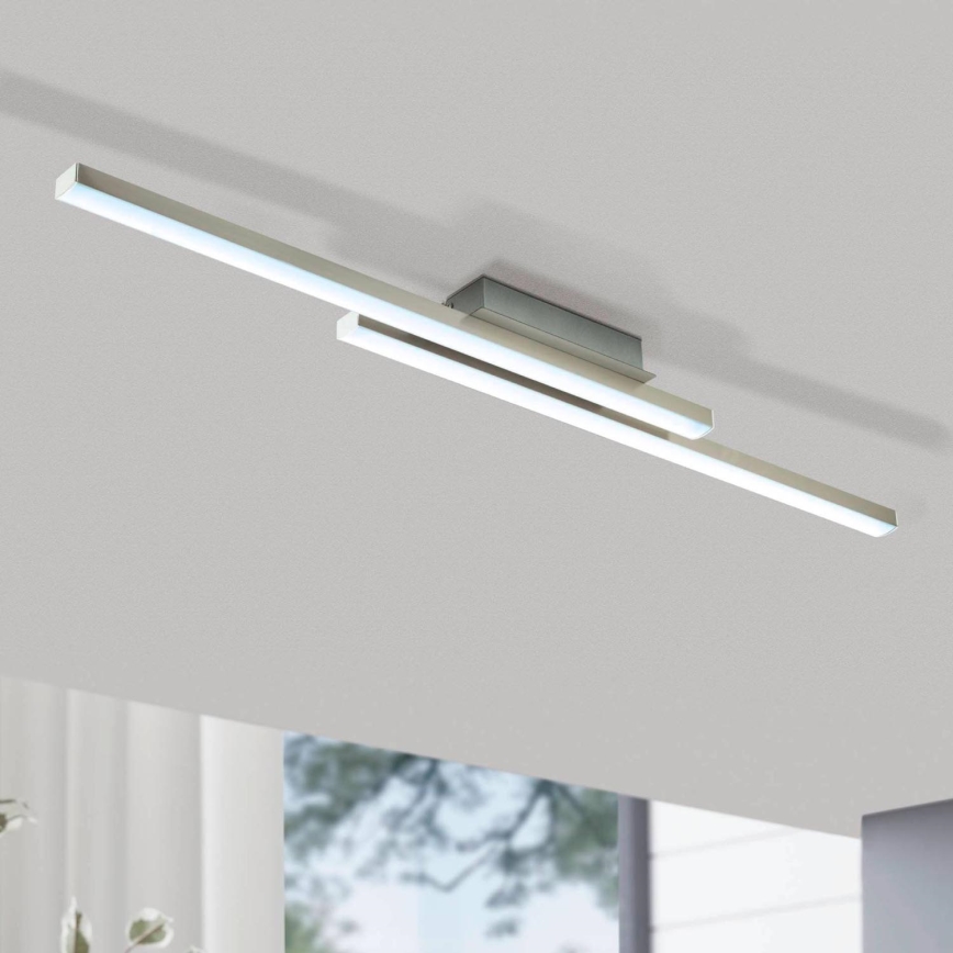 Eglo 55971 - LED RGBW dimmējams griestu gaismeklis FRAIOLI-C LED/34W/230V 2700-6500K matēts hroms + tālvadība