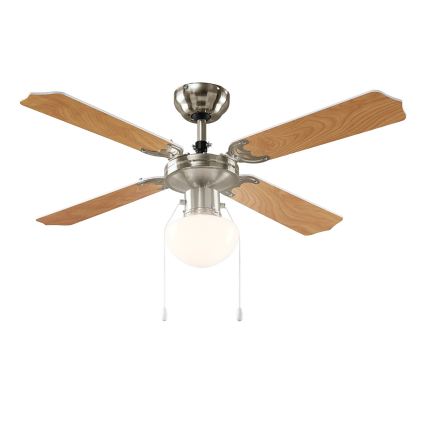 Eglo 56035 - LED griestu ventilators, 1x E27 / 4,9 W / 230 V / 3000 K, Ø 106,6 cm