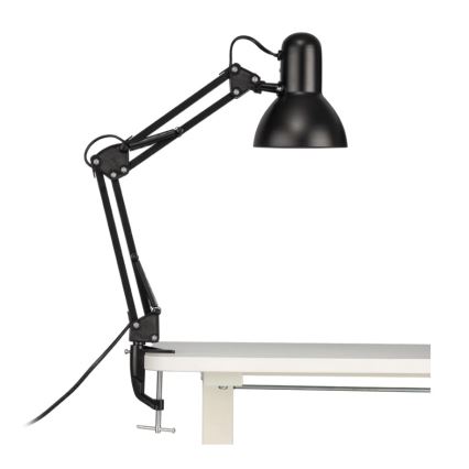 Eglo 56043 - LED galda lampa ar klipsi 1xE14/4,9W/230V melna