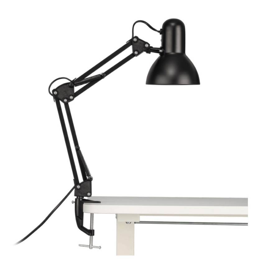 Eglo 56043 - LED galda lampa ar klipsi 1xE14/4,9W/230V melna