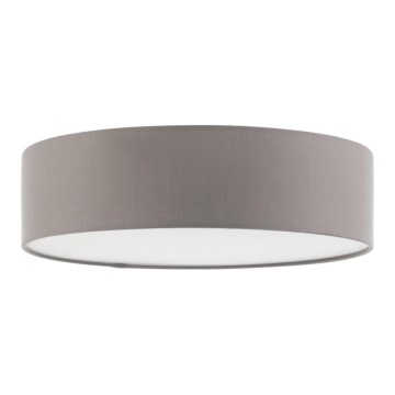 Eglo 56136 - LED griestu gaismeklis 2xE27/11W/230V Ø 38 cm pelēks