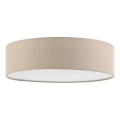 Eglo 56137 - LED griestu gaismeklis 2xE27/11W/230V Ø 38 cm taupe