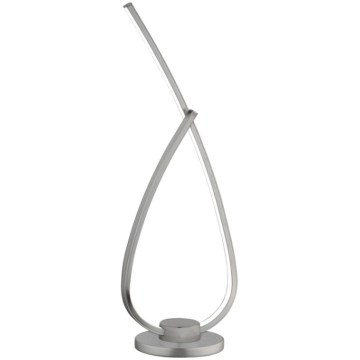 Eglo 56255 - LED galda lampa PALOZZA LED/11W/230V matēts hroms