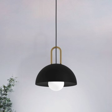 Eglo 56459 - Lustra uz vada CALMANERA 1xE27/40W/230V melna