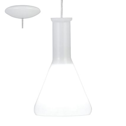 Eglo 62264 - Lustra ar auklu PASCOA PRO 1xE27/60W/230V 16,8 cm balta
