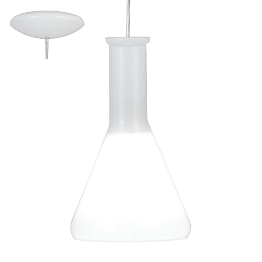 Eglo 62264 - Lustra ar auklu PASCOA PRO 1xE27/60W/230V 16,8 cm balta