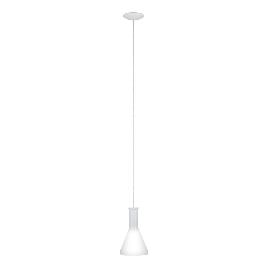 Eglo 62264 - Lustra ar auklu PASCOA PRO 1xE27/60W/230V 16,8 cm balta