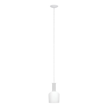 Eglo 62265 - Lustra ar auklu PASCOA PRO 1xE27/60W/230V 15,6 cm balta