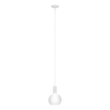 Eglo 62266 - Lustra ar auklu PASCOA PRO 1xE27/60W/230V 20 cm balta