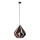 Eglo 62834 - Lustra ar auklu CARLTON PRO 1xE27/60W/230V d. 44 cm melna