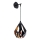 Eglo 62836 - Sienas lampa CARLTON PRO 1xE27/60W/230V melna