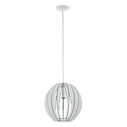 Eglo 63247 - Lustra ar auklu COSSANO PRO 1xE27/60W/230V d. 30 cm balta