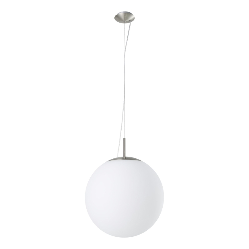 Eglo 63271 - Piekaramā lampa uz troses PIEDALE 1xE27/60W/230V Ø 43 cm matēts hroms
