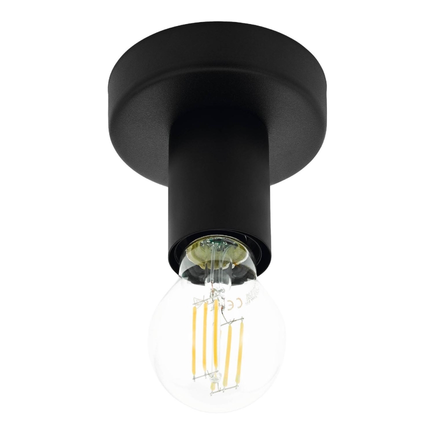 Eglo 64104 - Griestu lampa IGUALA 1xE27/40W/230V melna
