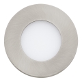 Eglo 64621 - LED Iegremdējama lampa FUEVA 1 PRO LED/2,7W/230V 3000K d. 8,5 cm matēts hroms