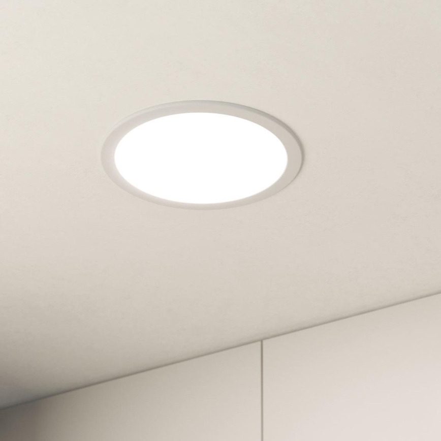 Eglo 64628 - LED Iegremdējama lampa FUEVA PRO LED/19W/230V 3000K d. 22,5 cm balta