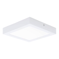 Eglo 64717 - LED Griestu lampa FUEVA PRO LED/19W/230V 3000K 22,5x22,5 cm balta