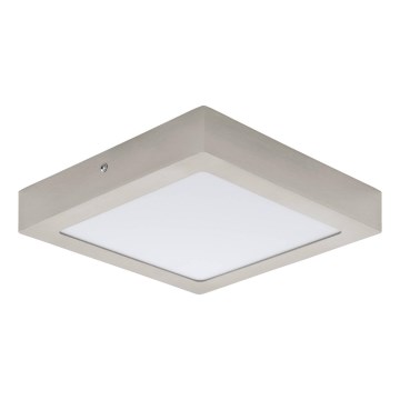 Eglo 64721 -LED Griestu lampa FUEVA PRO LED/19W/230V 4000K 22,5x22,5 cm matēts hroms
