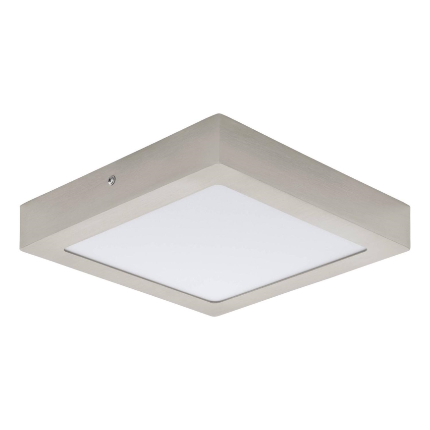 Eglo 64721 -LED Griestu lampa FUEVA PRO LED/19W/230V 4000K 22,5x22,5 cm matēts hroms
