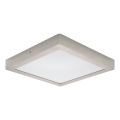 Eglo 64728 - LED Griestu lampa FUEVA PRO LED/25W/230V 3000K 30x30 cm matēts hroms
