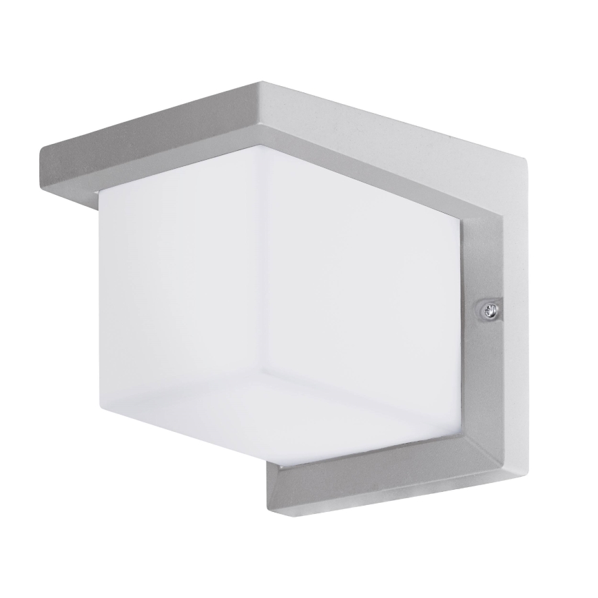 Eglo 65045 - LED Āra sienas lampa DESELLA PRO LED/10W/230V IP54 sudraba