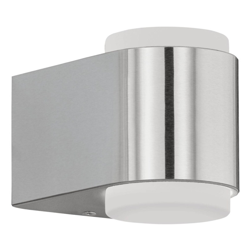 Eglo 65054 - LED Āra sienas lampa BRIONES PRO 2xLED/3W/230V IP44 spīdīgi hromēts