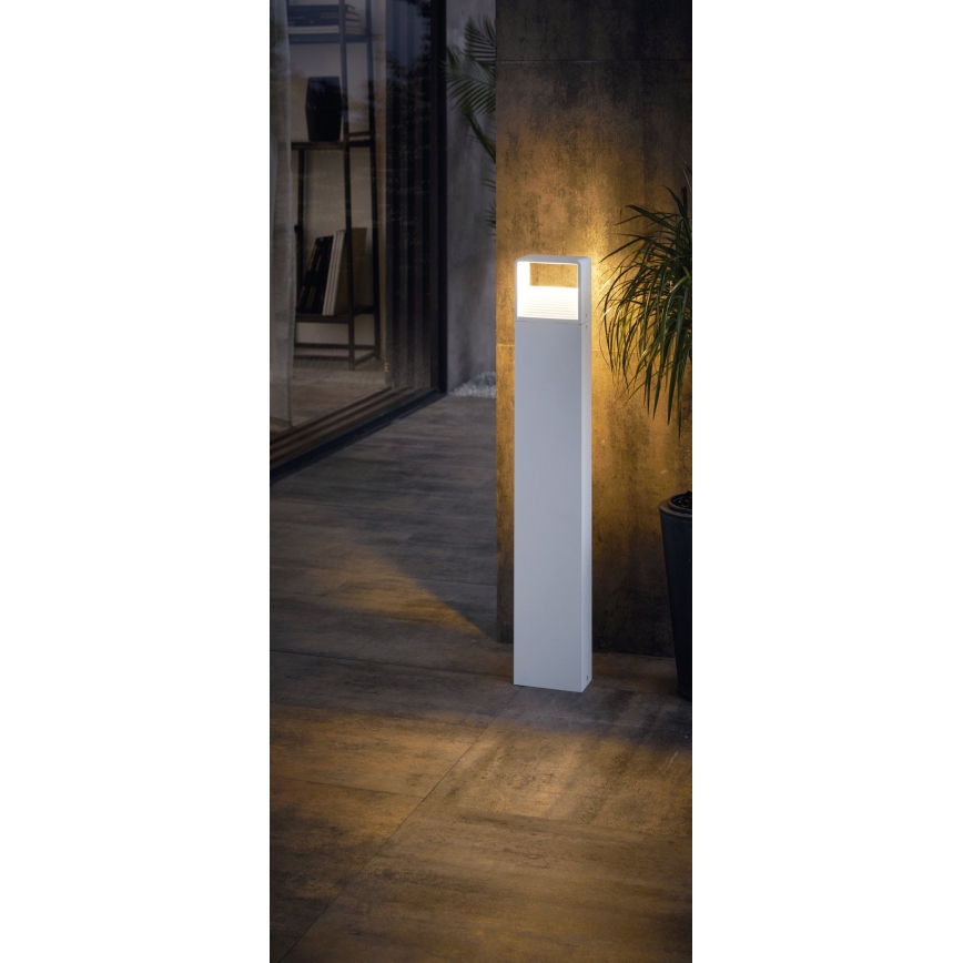 Eglo 65085 - LED Āra lampa DONINNI PRO LED/5W/230V 3000K 80 cm IP44 balta